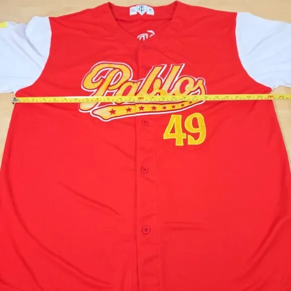Pablo Lopez Jersey 49 Adult Sz XXL Cotopaxi Minnesota Twins MN Stitched Patch